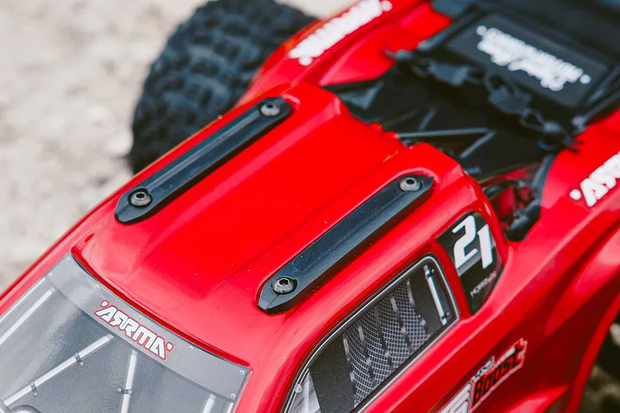 ARRMA VORTEKS 4X2 Boost 550 Mega RC Stadium Truck Electric 2WD 1/10 Scale RTR - Red image 72039