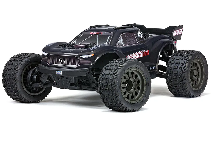 ARRMA VORTEKS 4X2 Boost 550 Mega RC Stadium Truck Electric 2WD 1/10 Scale RTR - Gunmetal image 72064