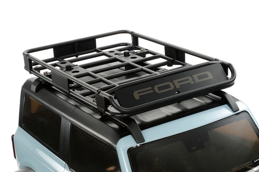 Tamiya CC-02 2021 Ford Bronco RC Rock Crawler Electric 4WD 1/10 Scale Kit (No ESC) - Corsa Grey image 72090