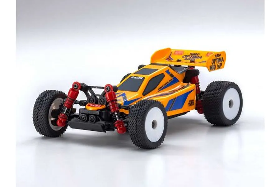 Kyosho Mini-Z TURBO OPTIMA Mid Special RC Buggy Electric 4WD RTR - Yellow image 72096