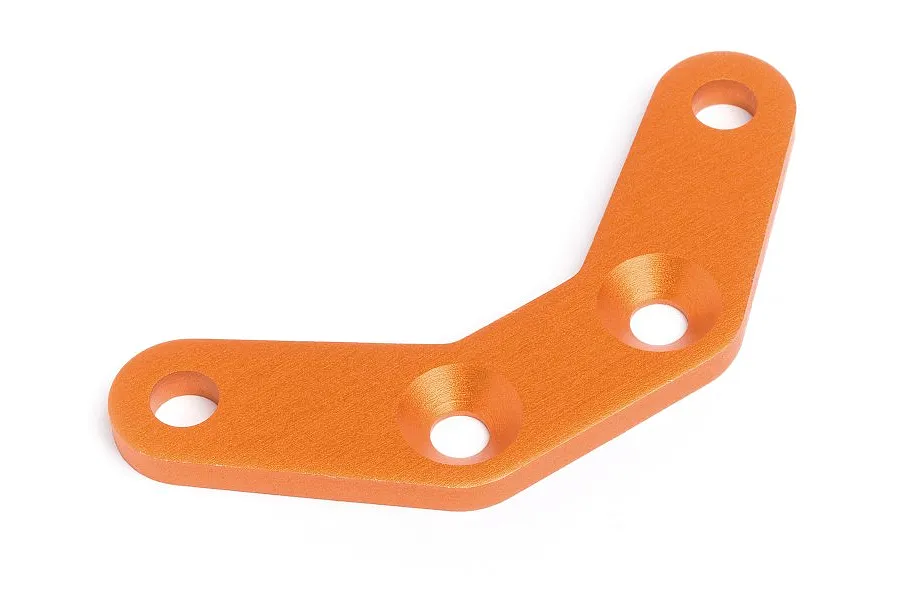 HPI Orange Aluminium Front Upper Suspension Arm Pin Brace image 7211
