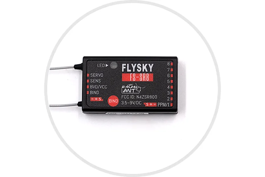 FlySky SR8 2.4Ghz 8ch Receiver image 72199