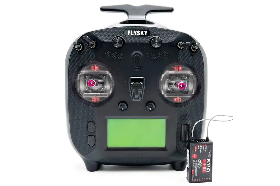 FlySky FS-ST8 2.4Ghz Radio with FS-SR8 8ch Receiver image 72201