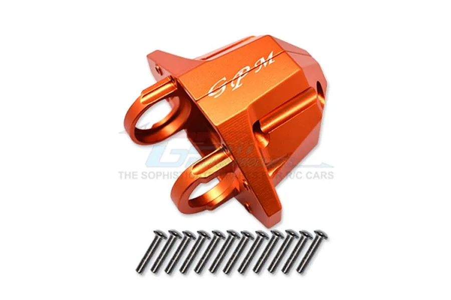 GPM Orange Aluminium Rear Differential/Axle Case Carrier image 72337