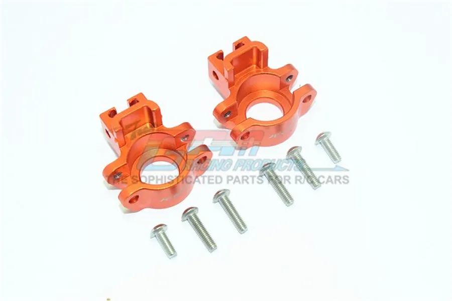 GPM Orange Aluminium Rear Hubs 2Pcs image 72342