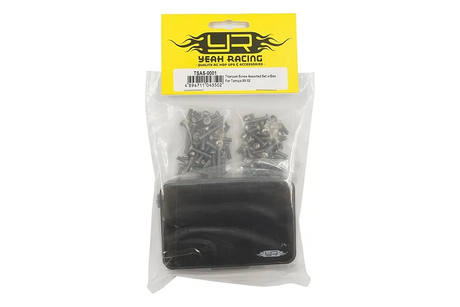 Yeah Racing XV-02 Titanium Screw Set w/ Box image 72372