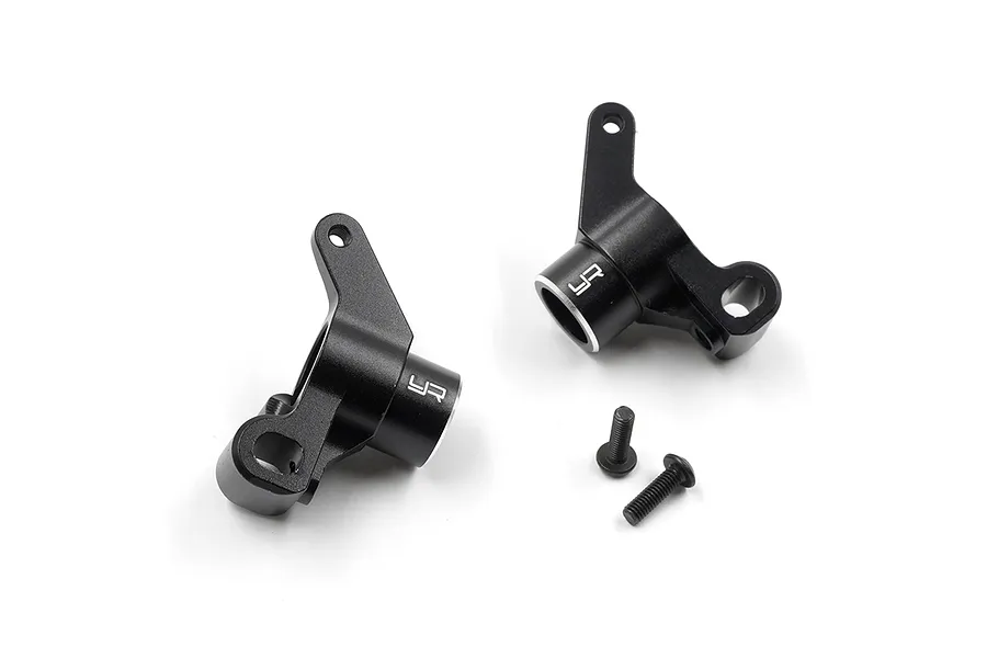 Yeah Racing Black Aluminium Rear Hubs 2Pcs for Kyosho Optima/Javelin image 72400