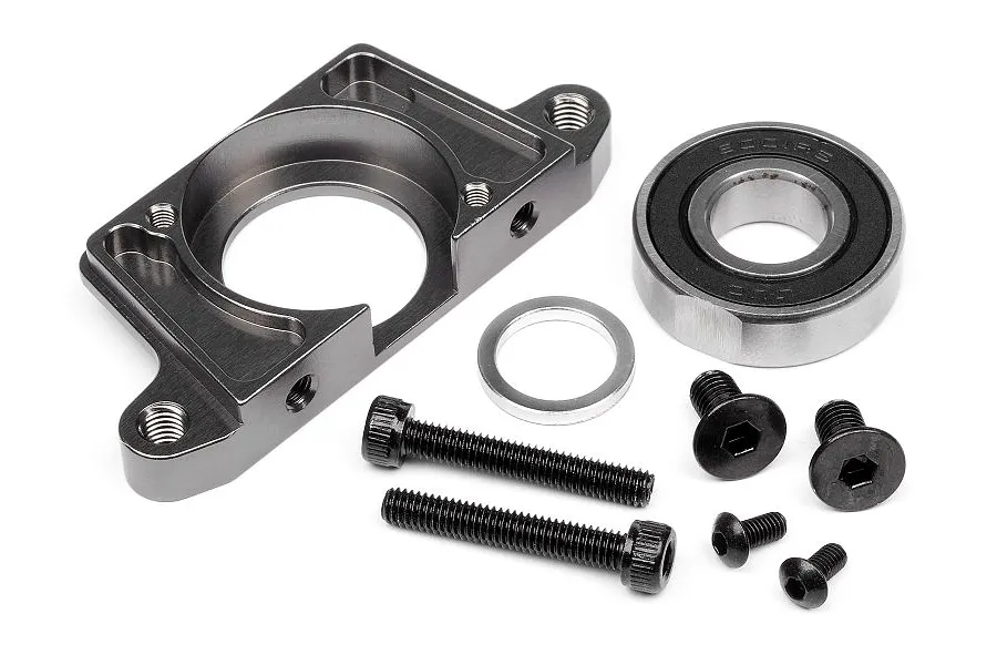 HPI Baja 5B/5SC/5T Gunmetal HD Aluminium Spur Gear Mount image 7241