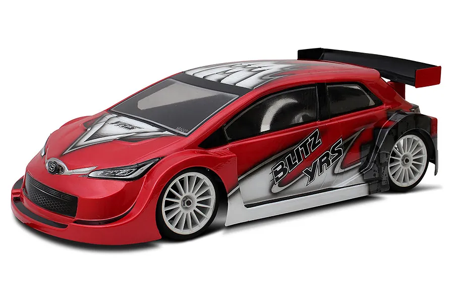 Blitz 1/10 YRS 190mm FWD Unpainted Body Shell w/ Decal Sheet image 72522