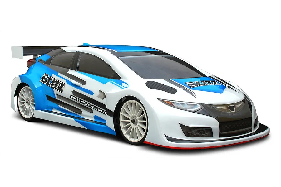 Blitz 1/10 MK9 190mm 0.7mm FWD Unpainted Body Shell w/ Decal Sheet image 72523