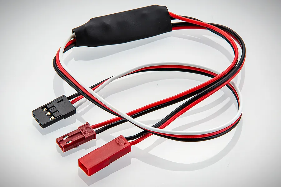 Hobbies Direct 10A Electronic Switch w/ JST Plug For RC Model LED Light image 72534