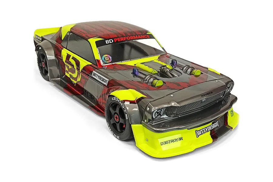 Bittydesign 1/7 Destroyer Unpainted Body Shell w/ Decals image 72569