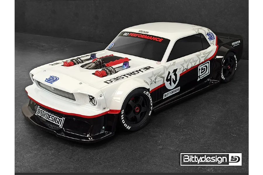 Bittydesign 1/7 Destroyer Unpainted Body Shell w/ Decals image 72579