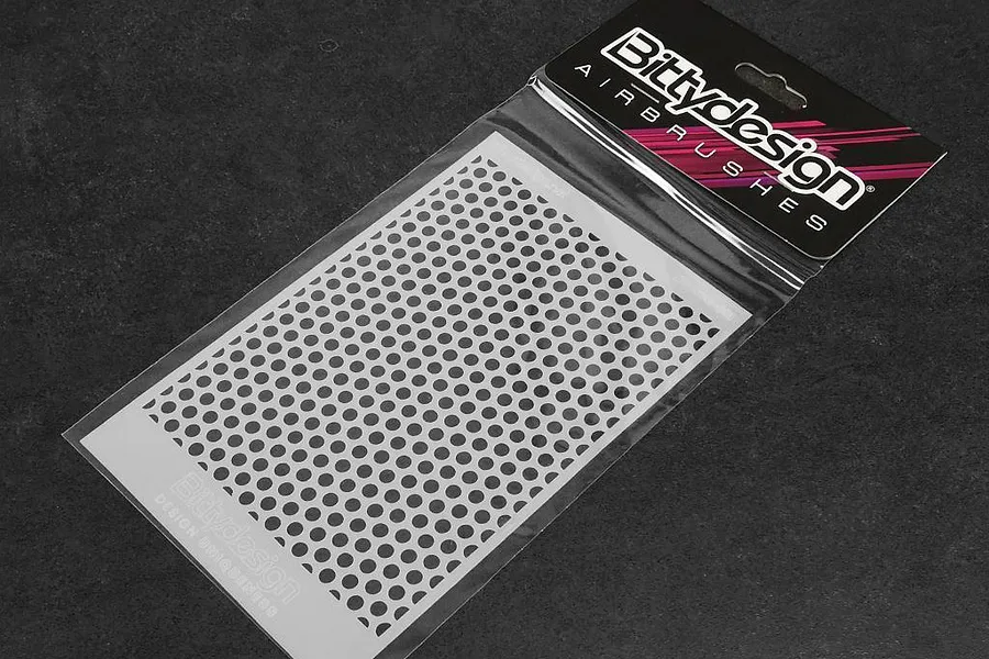 Bittydesign Holes Vinyl Stencil image 72593
