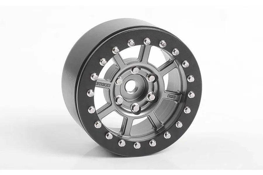 RC4WD 1.9&amp;quot; Level 8 Bully Pro Black Aluminium Beadlock Rims 4Pcs image 72607