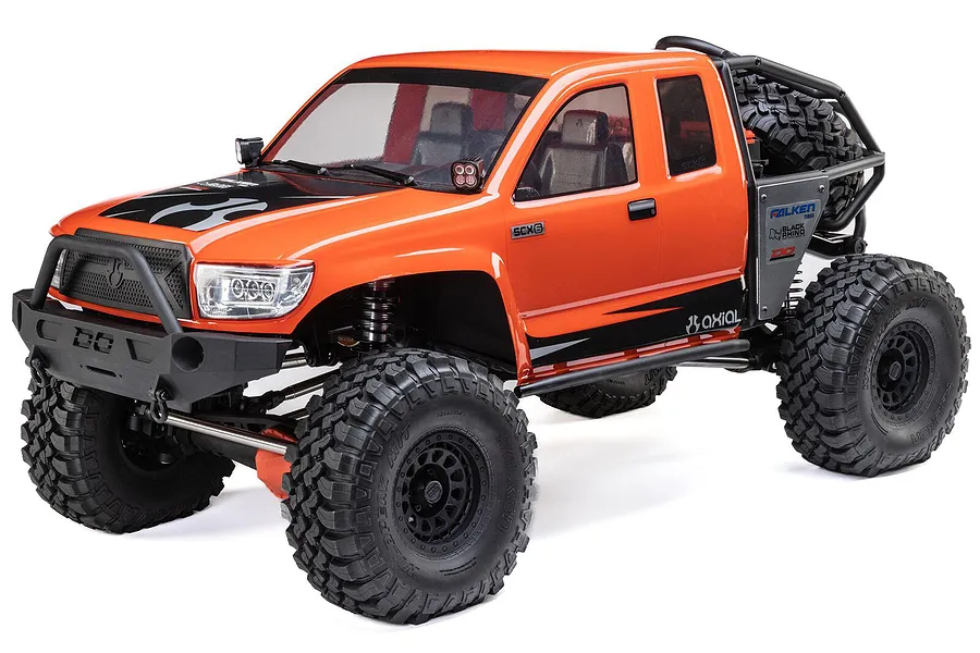 Axial SCX6 Trail Honcho RC Rock Crawler Electric Brushless 4WD 1/6 Scale RTR - Red image 72635
