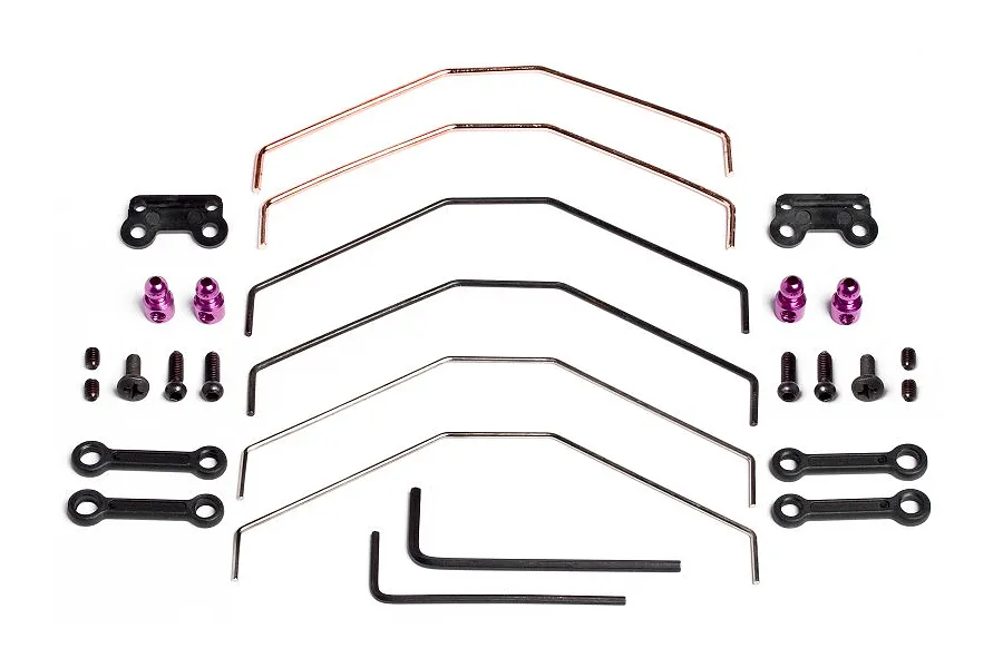 HPI E10 Sway Bar Set image 7267