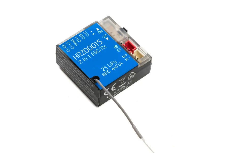 Horizon Hobby 1/24 EC2 2-in-1 ESC &amp;amp; 2.4Ghz 2Ch Receiver image 72770