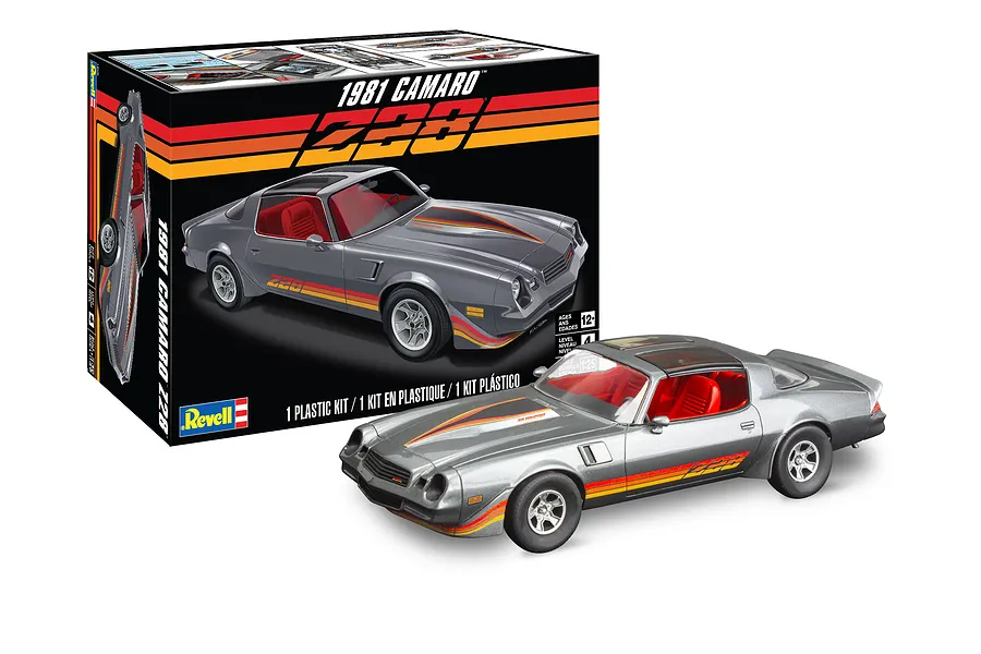 Revell 1/25 1981 Z-28 Camaro Scaled Plastic Model Kit image 72775