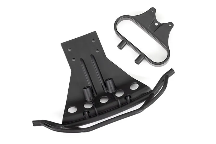 Traxxas Front Bumper w/ Mount for LED Light Kit image 72902
