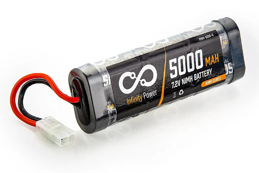 Infinity Power 7.2v 5000mAh NiMH Battery w/ Tamiya Connector image 72934