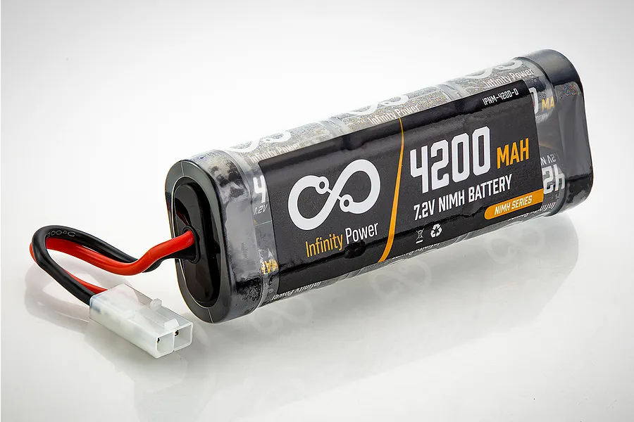Infinity Power 7.2v 4200Mah NiMH Battery w/ Tamiya Connector image 72935