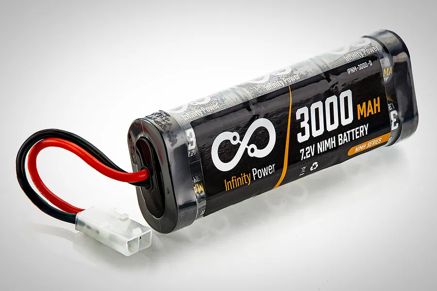 Infinity Power 7.2v 3000Mah NiMH Battery w/ Tamiya Connector image 72936