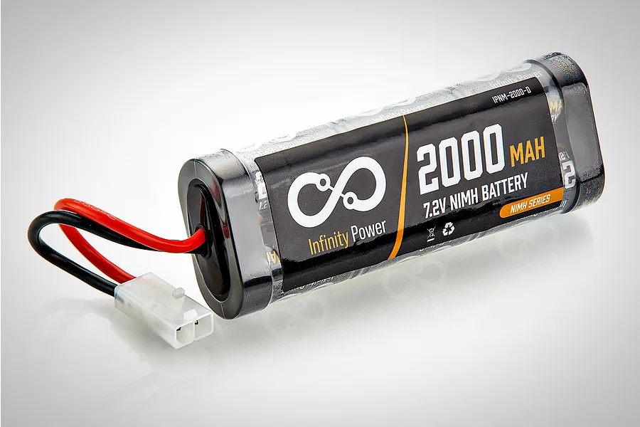 Infinity Power 7.2v 2000mAh NiMH Battery w/ Tamiya Connector image 72937