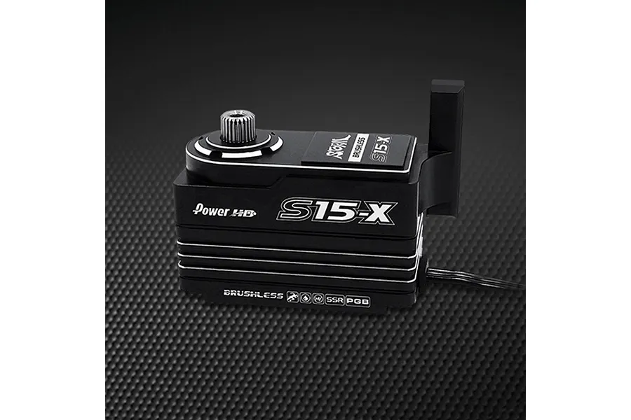 Power HD S15-X Storm Low Profile HV Brushless 16.5kg 8.4v Metal Geared Servo For XRAY X4 image 72940