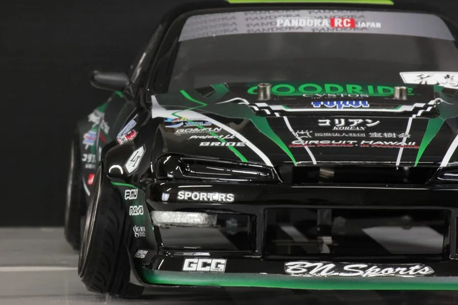Pandora RC 1/10 Nissan Silvia S14 Late Model BLS/BN Unpainted Body Shell image 72958