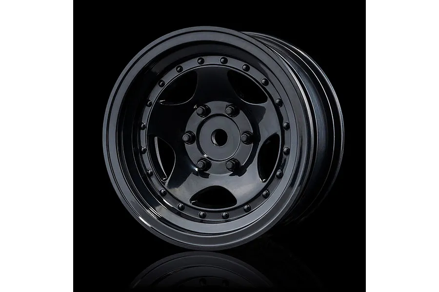 MST 1.9&amp;quot; (+5mm Off-Set) 236 Black Rims 4Pcs image 73038