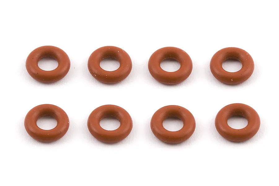 Team Associated Red Silicone O-Rings 8Pcs image 73079