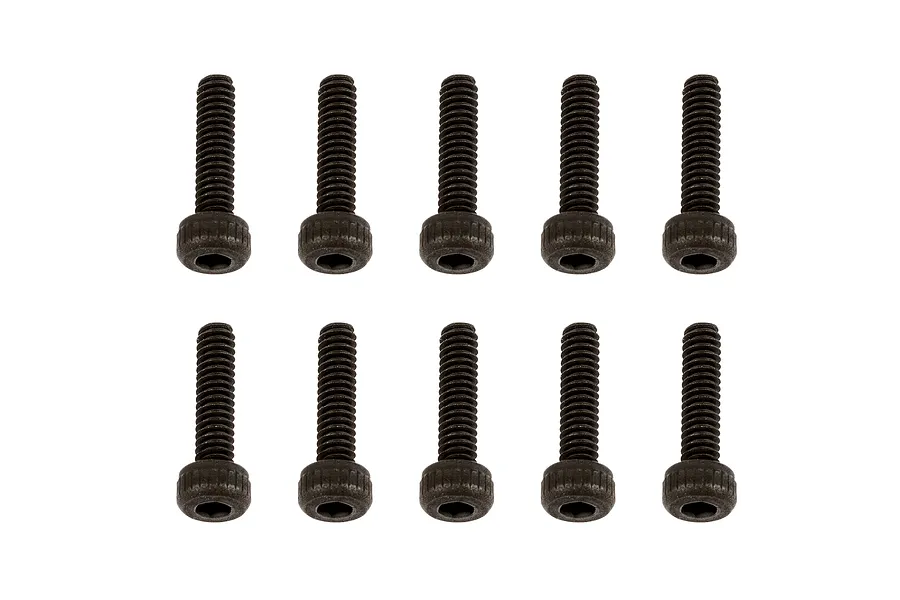 Team Associated 2x8mm Fine Thread Cap Head Screws 10Pcs image 73084