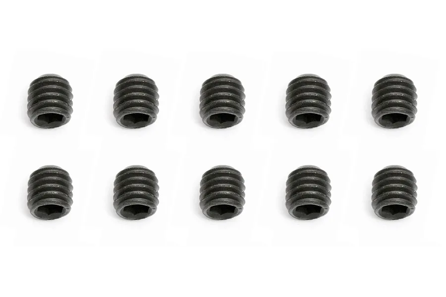 Team Associated 3x3mm Fine Thread Grub Screws 10Pcs image 73099