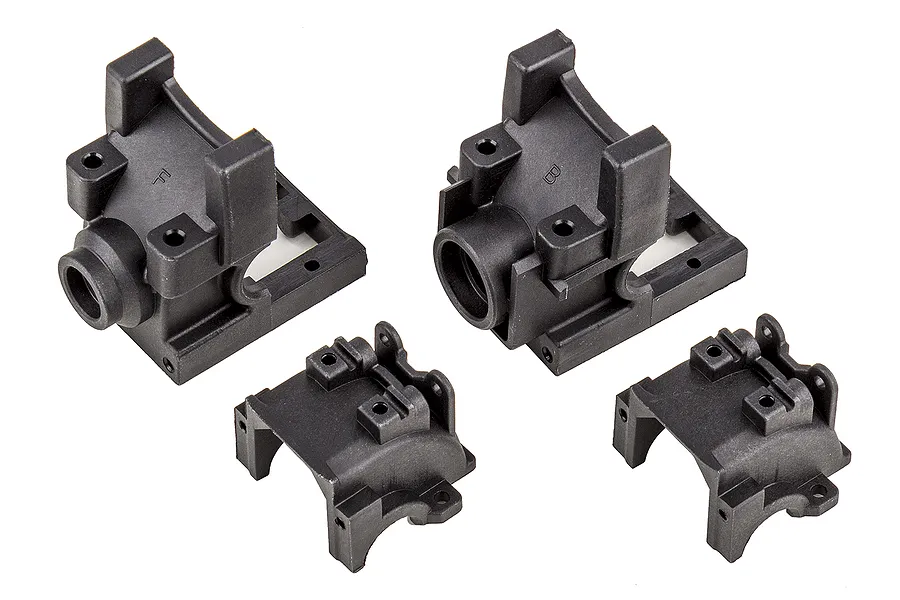 Team Associated Rival MT10 Front and Rear Gearbox Case Set image 73107