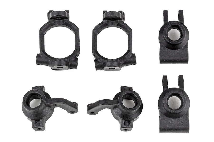 Team Associated Rival MT10 Caster &amp;amp; Steering Hub Set image 73118