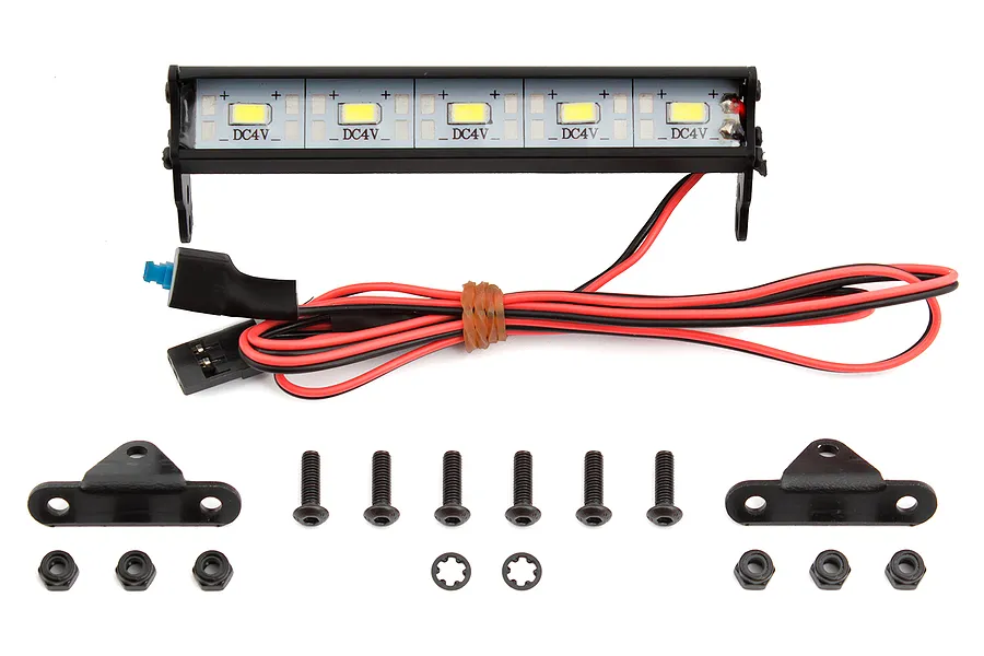 Team Associated XP 5 LED Aluminium Light Bar - 80mm image 73142