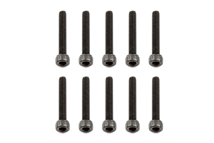 Team Associated 2.5x16mm Fine Thread Cap Head Screws 10Pcs image 73163