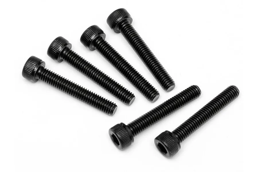 HPI 5x30mm Fine Thread Cap Head Screws 6Pcs image 7318
