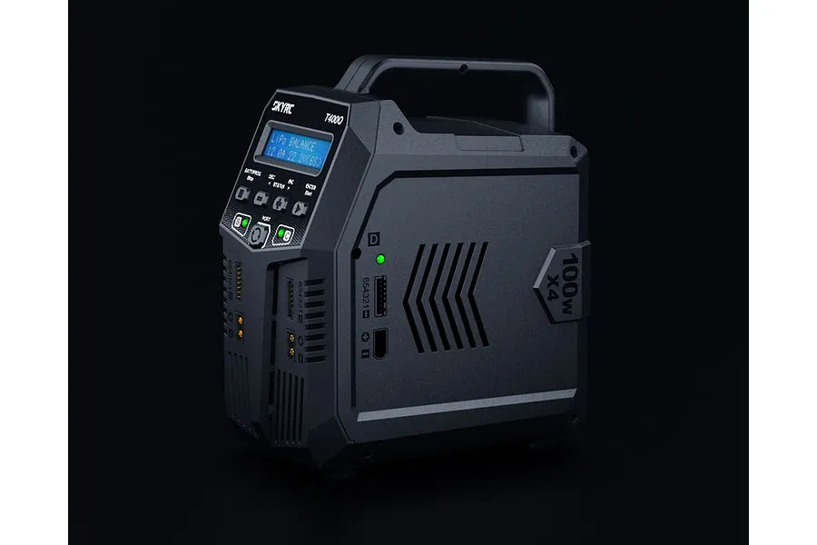 SkyRC T400Q Quad Port AC/DC Smart Charger image 73214