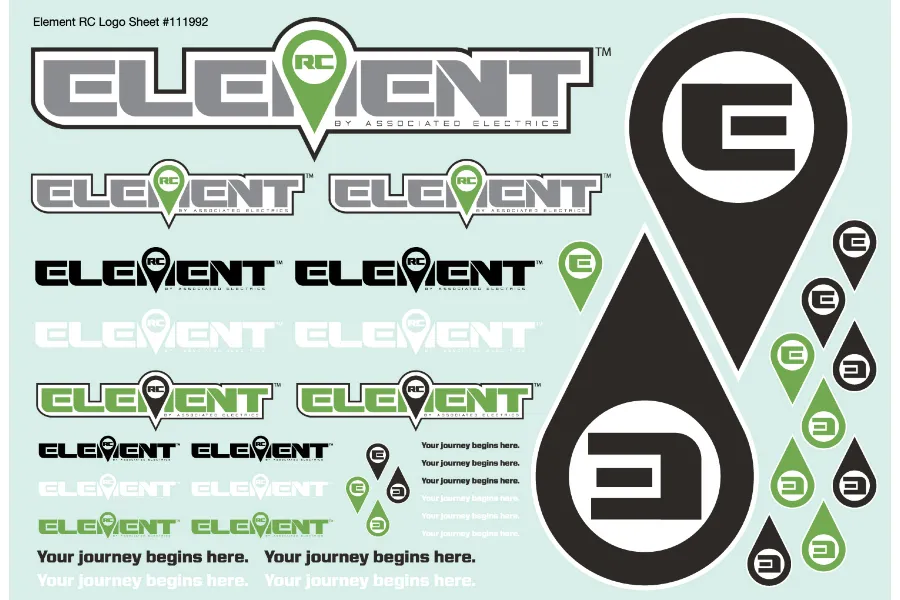 Element RC Decal Sheet image 73235