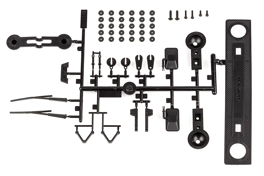 Element RC Trailwalker Body Shell Accessories - Black image 73240