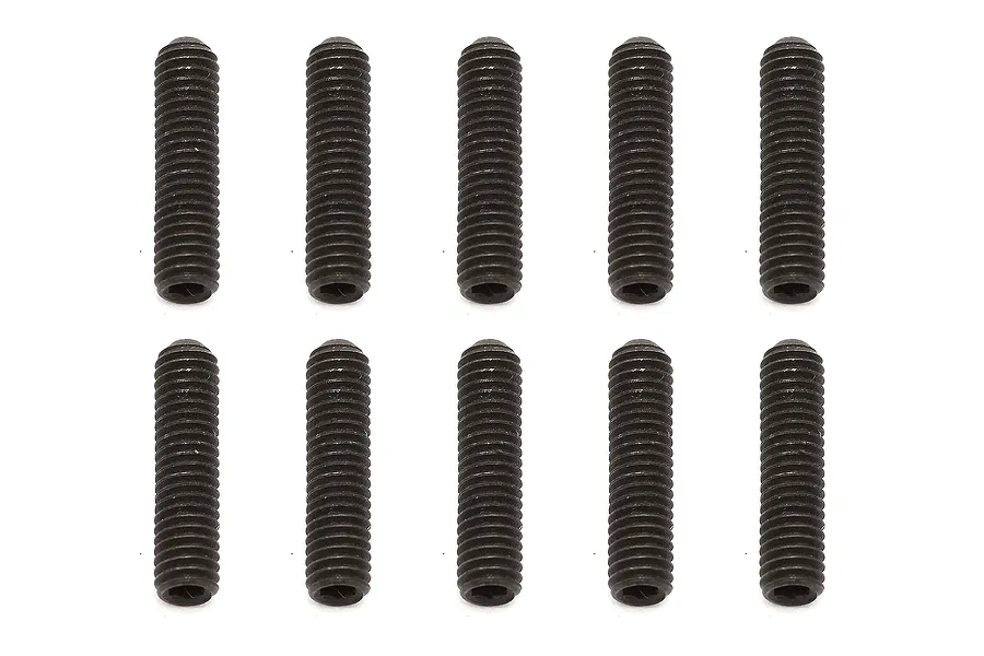 Team Associated 3x12mm Fine Thread Grub Screws 10Pcs image 73254