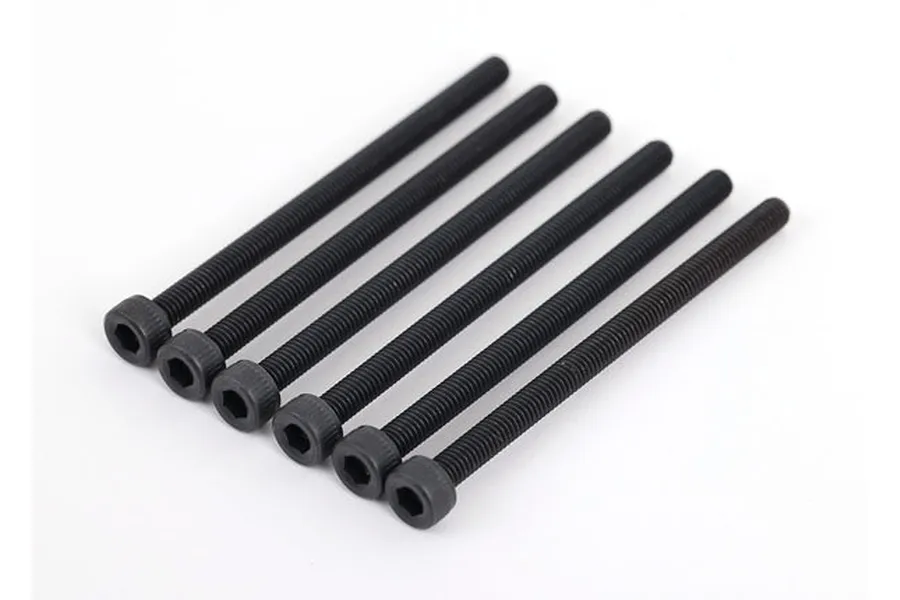 Traxxas 3x45mm Fine Thread Cap Head Screws 6Pcs image 73335