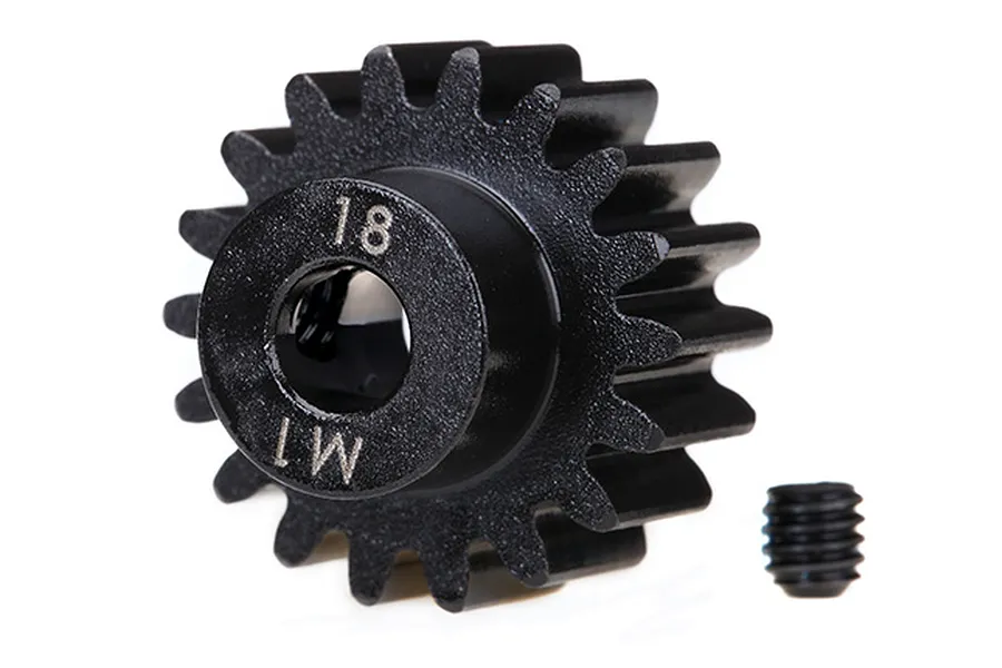 Traxxas Steel 18T 1Mod Pinion Gear image 73338