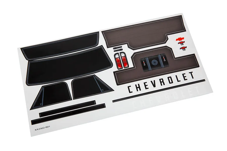 Traxxas 1/10 Chevrolet C10 Decal Sheet image 73418