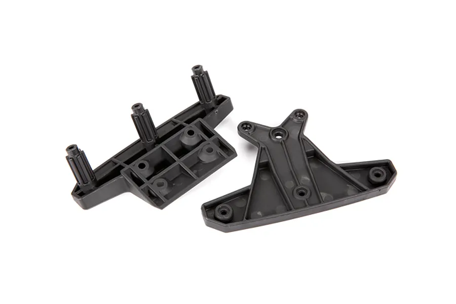 Traxxas Front Upper &amp;amp; Lower Bumpers 2Pcs image 73422