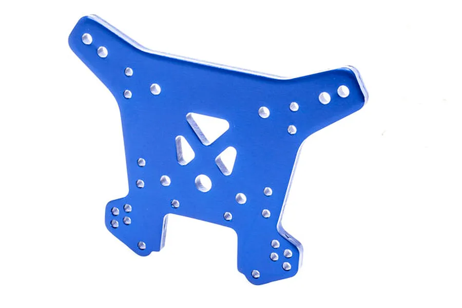 Traxxas Blue Aluminium Rear Shock Tower image 73423