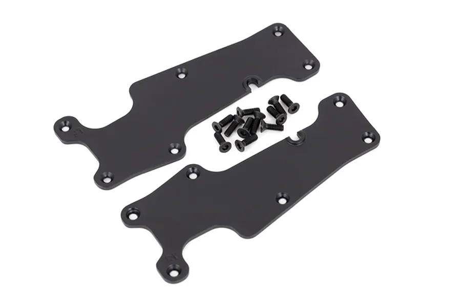 Traxxas Black Front Suspension Arm Covers 2Pcs image 73428
