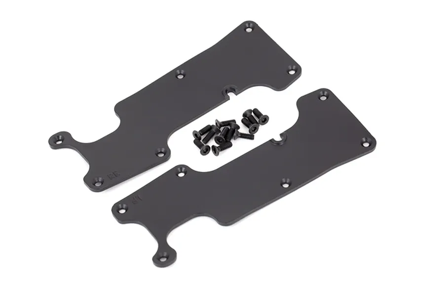 Traxxas Black Rear Suspension Arm Covers 2Pcs image 73429